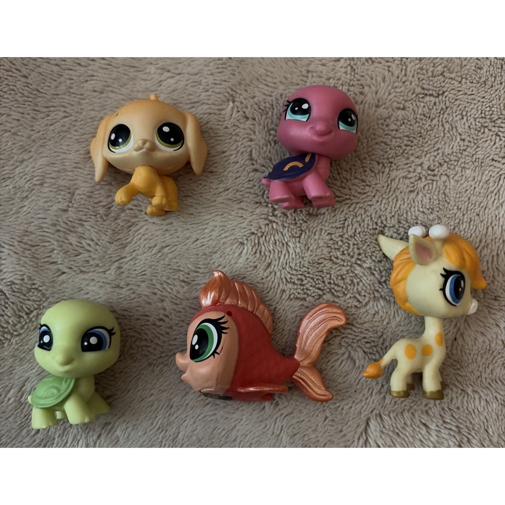 Littlest Pet Shop‎ Figures Lot Of 5